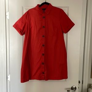 Who What Wear Shirtdress, M